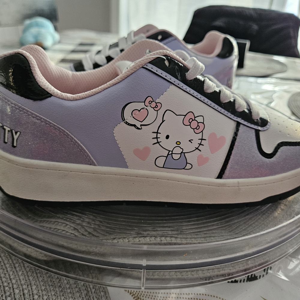 Hello Kitty Adult Shoes - Pink and Black